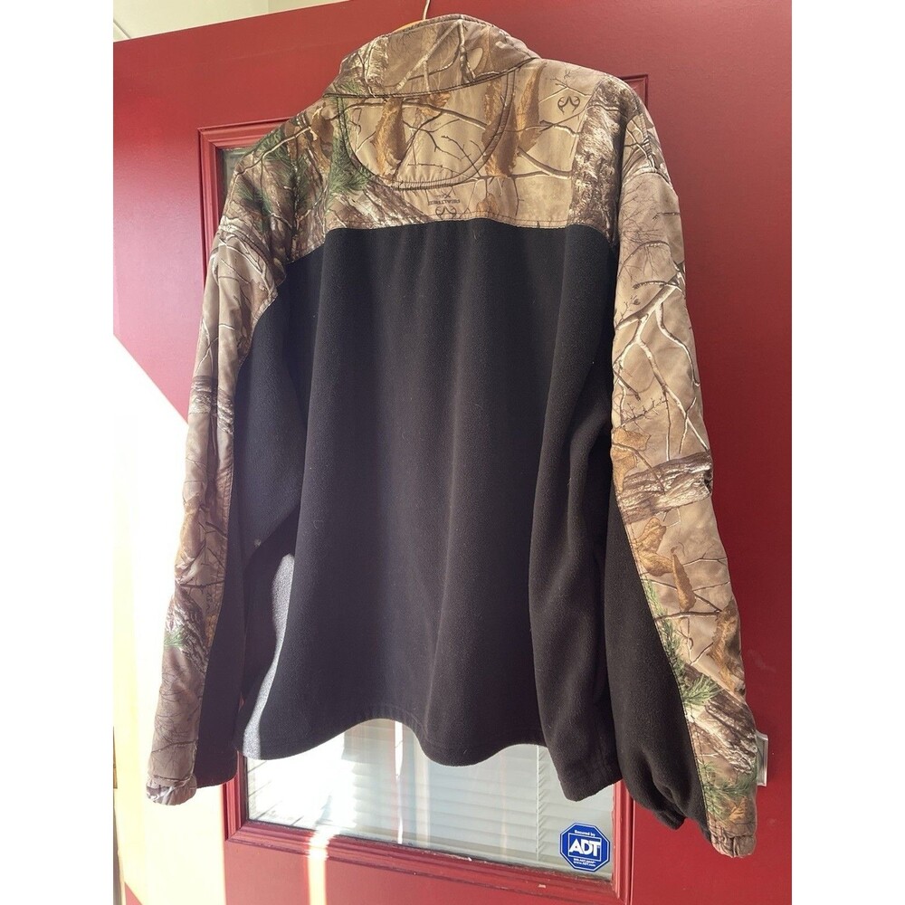 Bush Master Full Zip Hunting Shirt Men's 2XL Brown Camo Ships Fast #0293